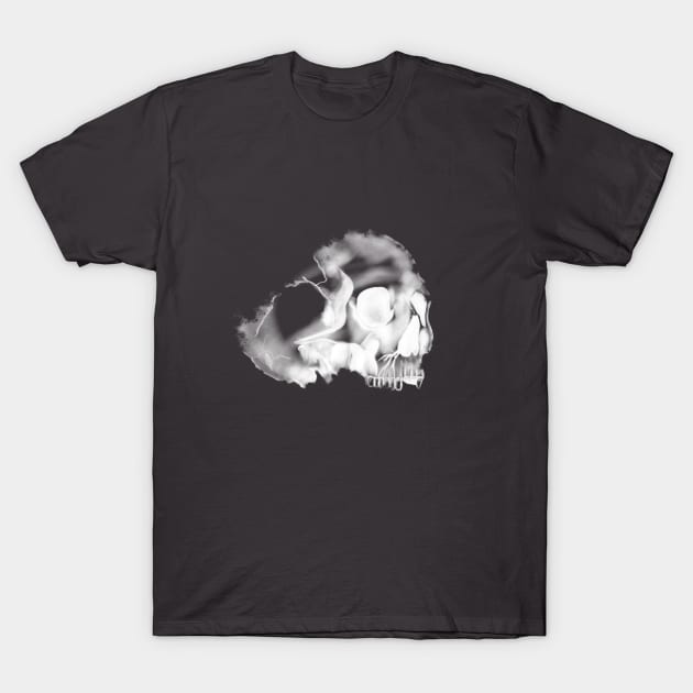 skull T-Shirt by VikingArt